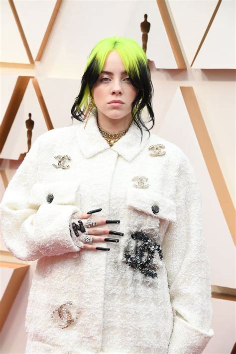 billie eilish chanel|billie eilish oscar outfit.